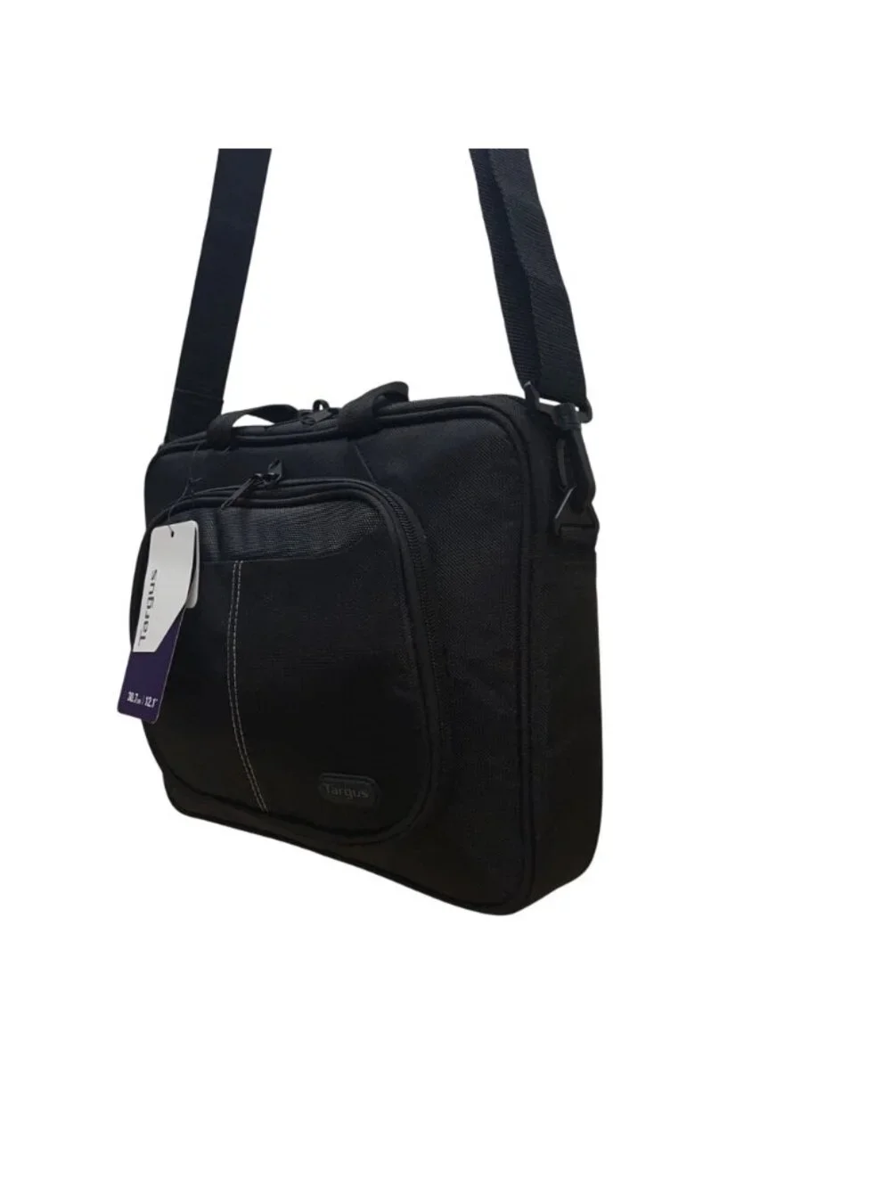Targus Men’s Black Nylon Adjustable Strap Messenger Intellect Laptop Bag